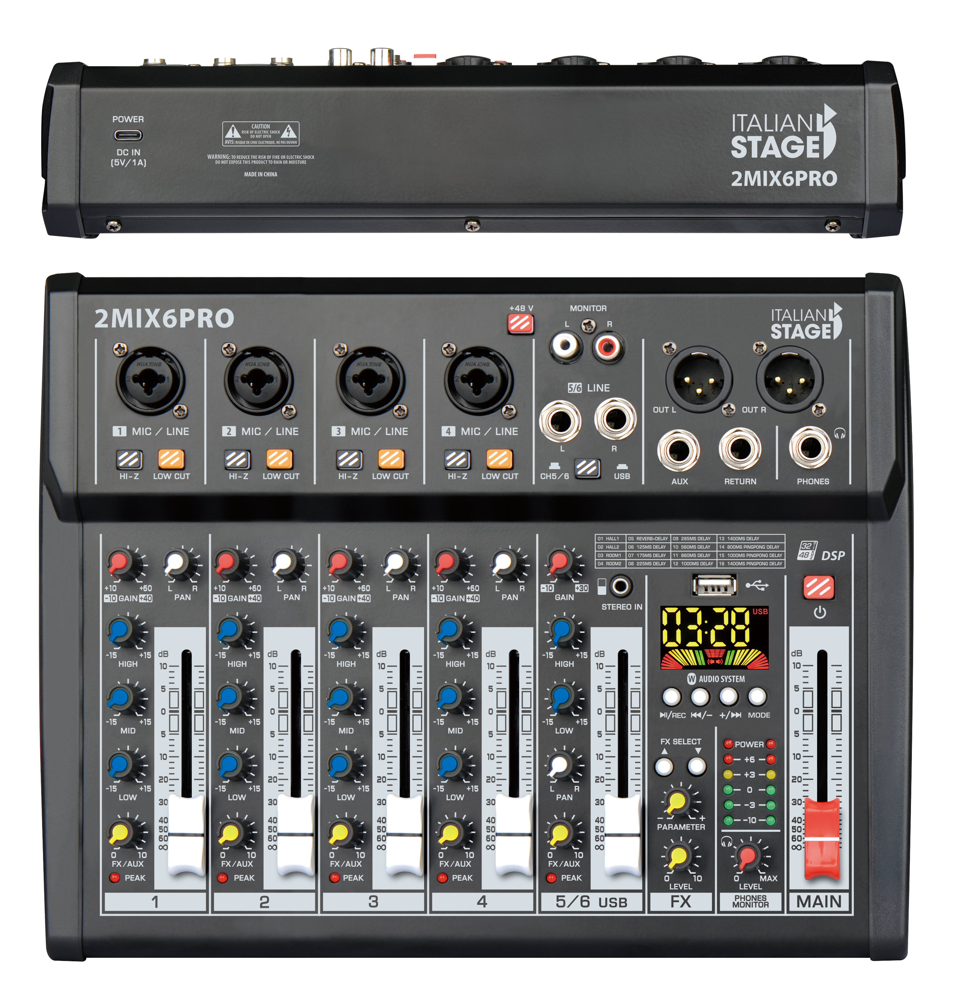 ITALIAN STAGE IS 2MIX6PRO